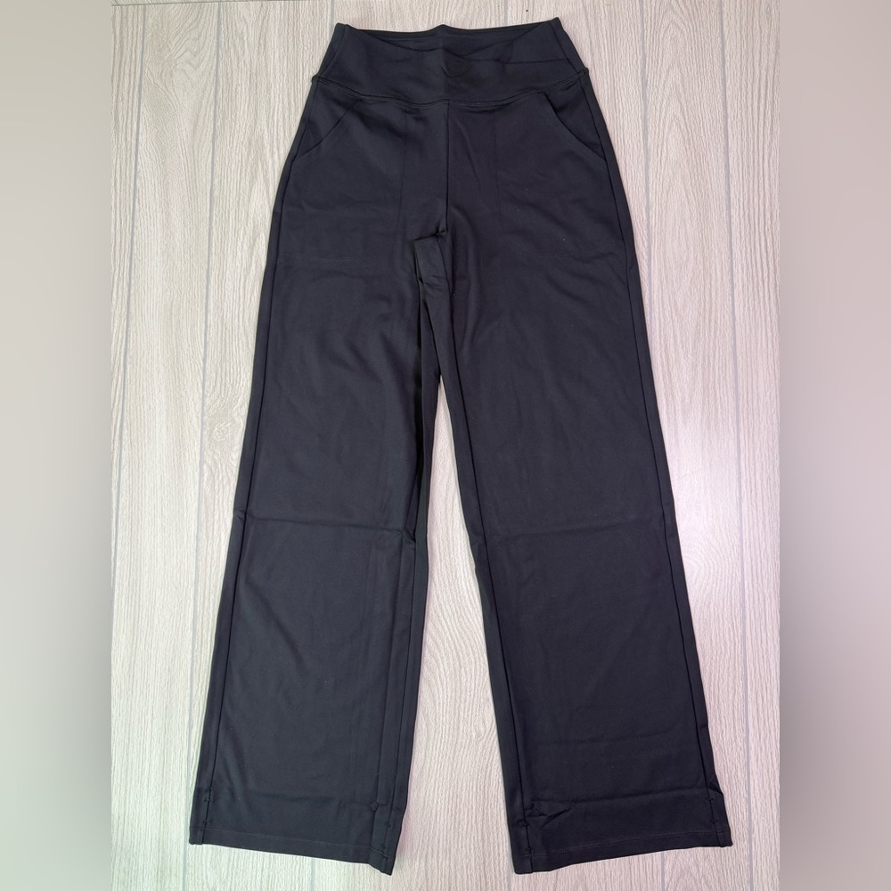 Classic Wide Leg Pants - Black